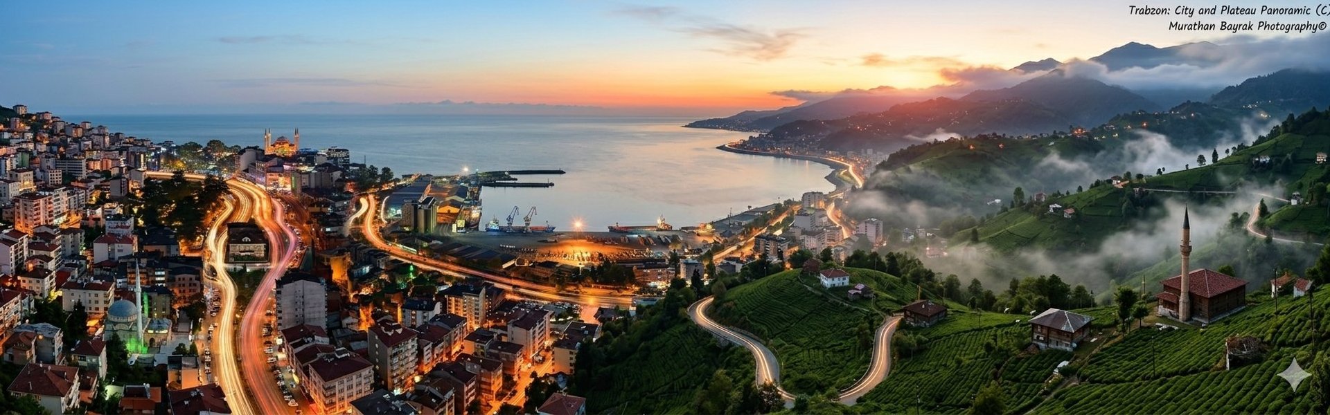 Trabzon Karadeniz manzarası